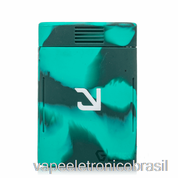 Vape Recarregável Eyce Solo Silicone Dugout Everglade (dark Teal / Turquoise) - Bk